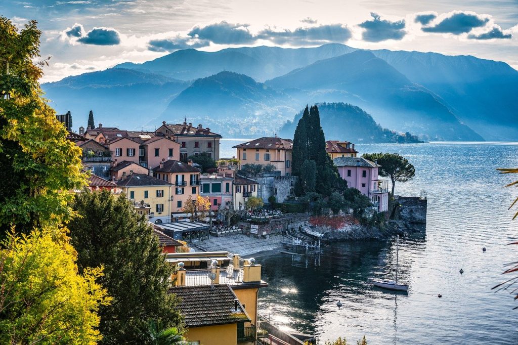 varenna, italy, lake